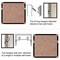 EesTeck 150 Pack Small D-Ring Steel Picture Hangers with Screws Picture Frames Picture Hang Solutions, for Hanging Clock Paintings Artwork Picture Frame Hook Photos